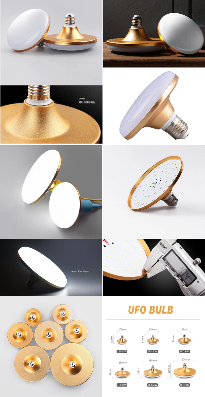 COB UFO Big Lighting E27 36W High Power LED Bulb Lamp