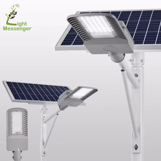 Lampione stradale solare a LED IP65 impermeabile ad alta efficienza energetica con pannello